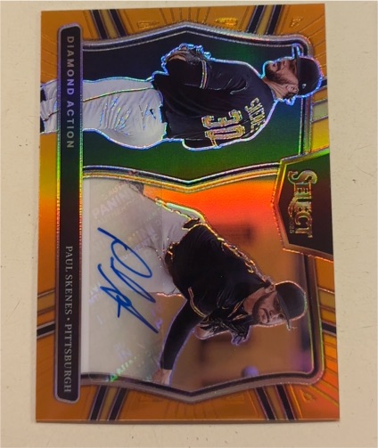 2025 Panini Select Diamond Action Paul Skenes — front