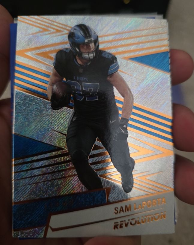 2025 Panini Revolution #18 Sam LaPorta — front