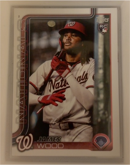 2025 Topps #181 James Wood — front