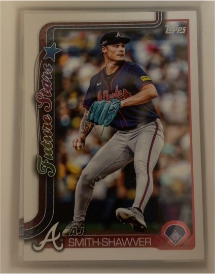 2025 Topps Series 2 #674 AJ Smith-Shawver — front