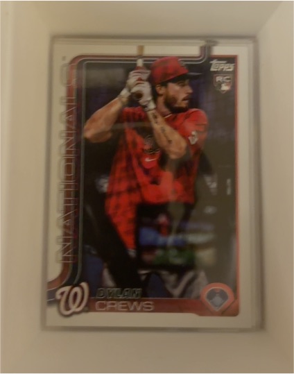 2025 Topps Complete Set Image Variation Rookie RC #74 Dylan Crews — front