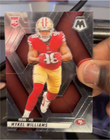 2025 Panini Mosaic #88 Mykel Williams — front