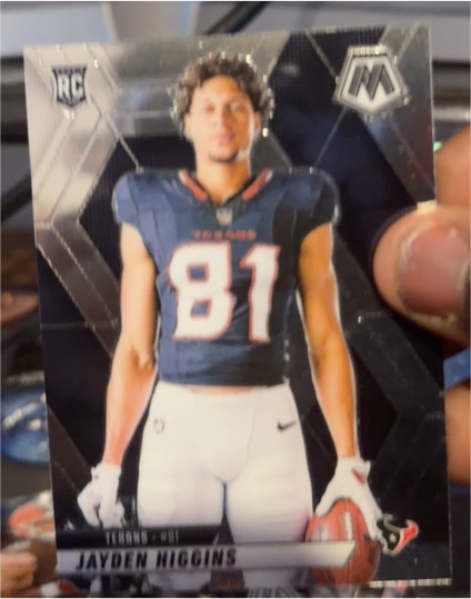 2025 Panini Mosaic #286 Jayden Higgins — front