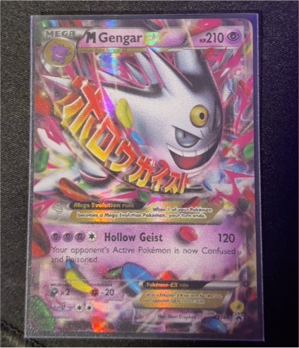 2014 Pokémon XY Promo #XY166 Mega Gengar EX — front