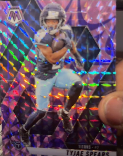 2024 Panini Mosaic #82 Tyjae Spears — front