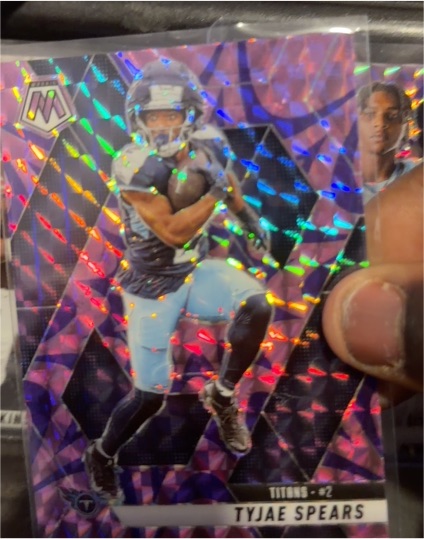2025 Panini Mosaic #69 Tyjae Spears — front