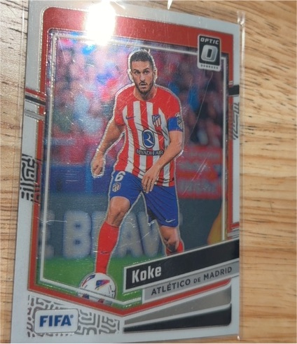 2023-24 Panini Donruss Optic #108 Koke Atlético de Madrid — front