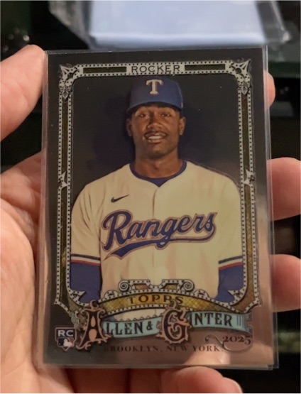 2025 Topps Allen & Ginter #124 Kumar Rocker — front