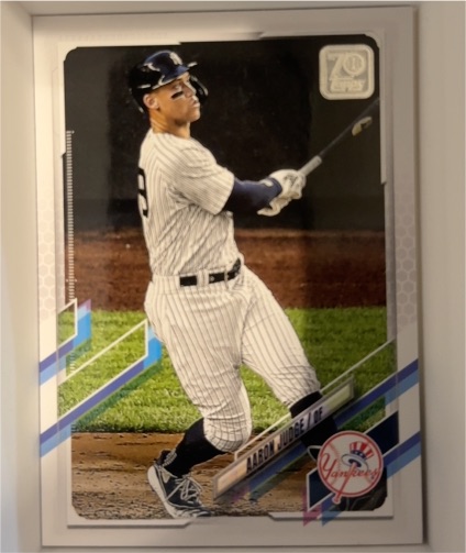 2021 Topps Series 1 #99 Aaron Judge — front
