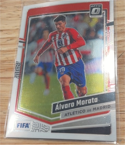 2023-24 Donruss Optic #111 Álvaro Morata — front