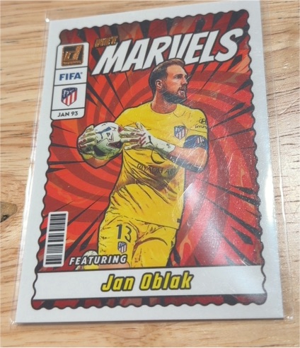 2023-24 Panini Donruss Net Marvels #23 Jan Oblak — front