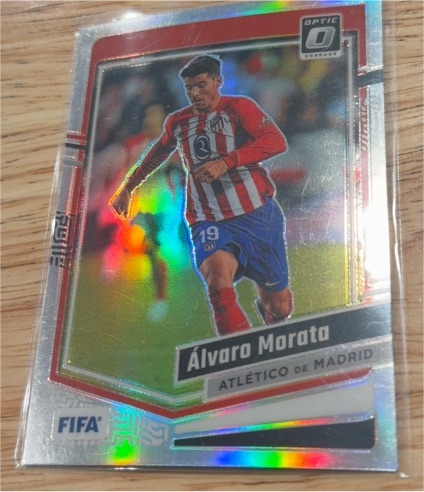 2023-24 Panini Donruss Optic #111 Álvaro Morata — front