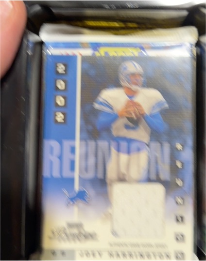 2002 Pacific #82 Joey Harrington — front