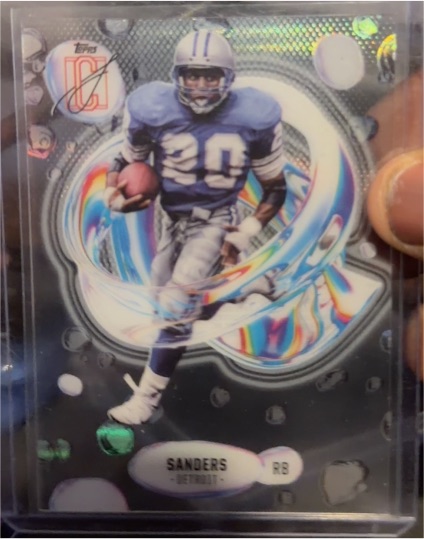 2024 Topps Signature Class #F-16 Barry Sanders Fluidity — front