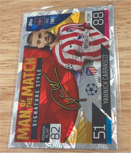 2022-23 Topps Match Attax UEFA Champions League #433 Yannick Carrasco — front