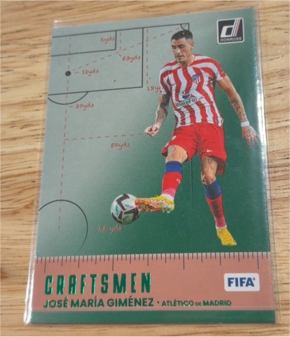 2022-23 Donruss Soccer FIFA Craftsmen #3 Jose Maria Gimenez — front
