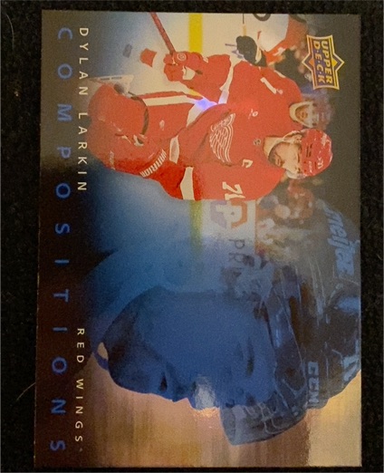 2025-2026 Upper Deck Series 1 Compositions #CMP-29 Dylan Larkin — front