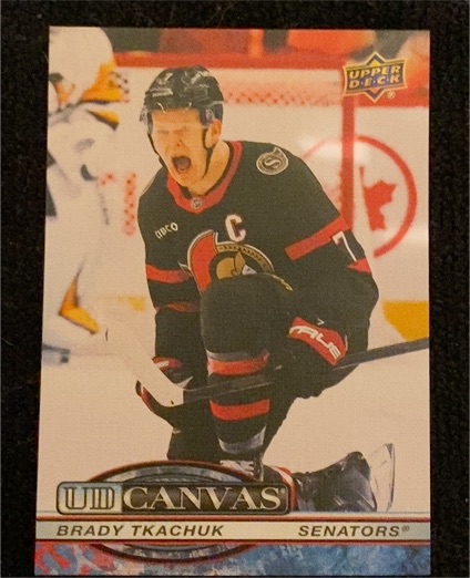2025-26 Upper Deck #C-3 Brady Tkachuk UD Canvas — front