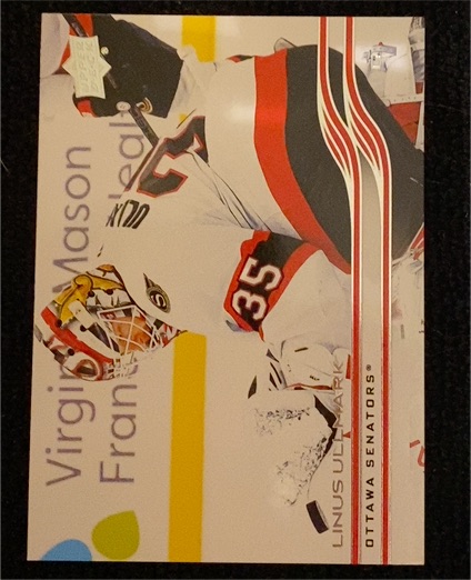 2025-26 Upper Deck #118 Linus Ullmark — front