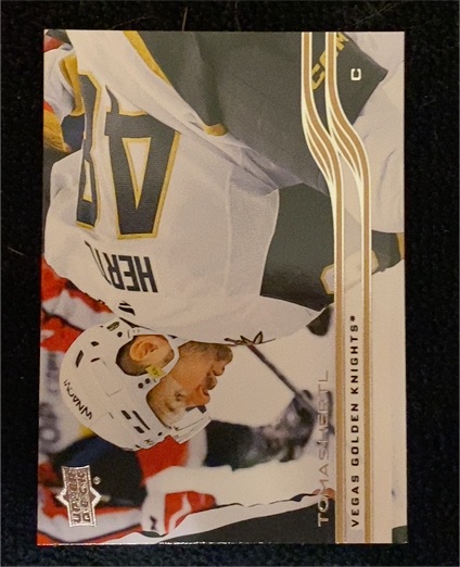 2025-26 Upper Deck #181 Tomas Hertl Vegas Golden Knights — front
