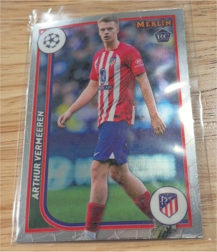 2023-24 Topps Merlin UEFA #112 Arthur Vermeeren — front