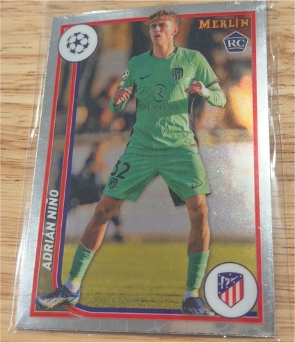 2023-24 Topps Merlin UEFA #19 Adrian Nino — front