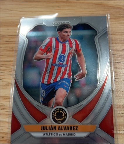 2025 Panini Prizm Club World Cup #25 Julián Álvarez — front