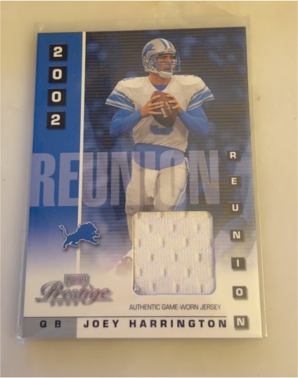 2002 Playoff Prestige Reunion #R2 Joey Harrington — front