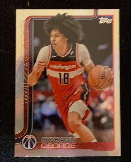 2025-26 Topps #98 Kyshawn George — front