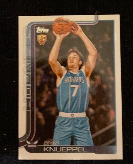 2025-26 Topps #204 Kon Knueppel — front