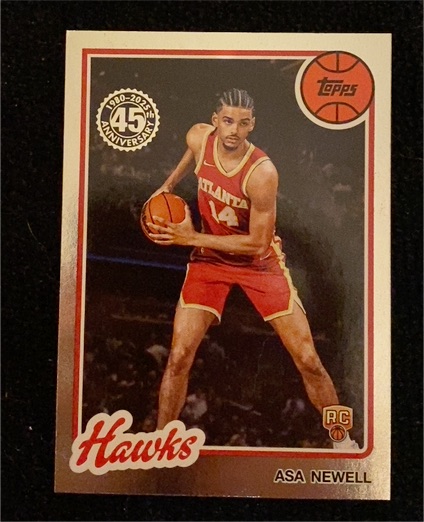 2025-26 Topps 45th Anniversary #80BK-69 Asa Newell — front