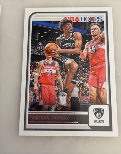 2023-24 Panini NBA Hoops #64 Cameron Thomas — front