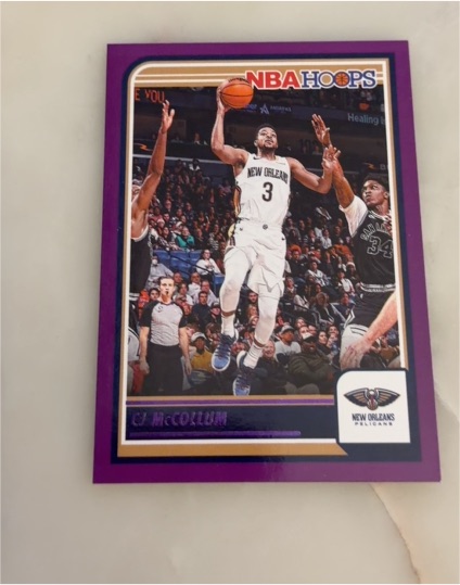 2023-24 Panini NBA Hoops #6 CJ McCollum — front