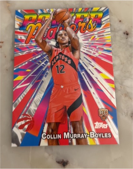 2025-26 Topps #PP-19 Collin Murray-Boyles Power Players — front