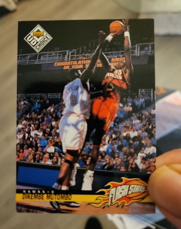 1998-99 Upper Deck UD Choice #156 Dikembe Mutombo — front