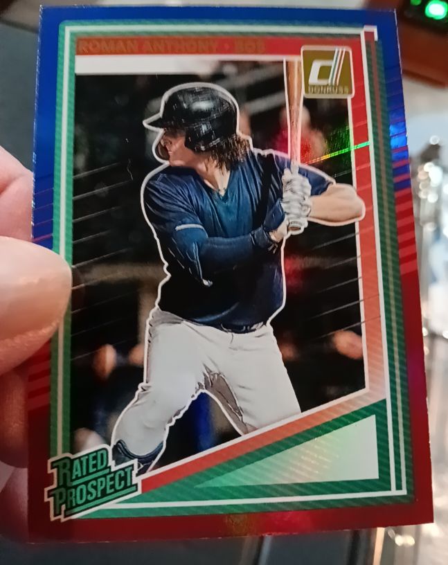 2025 Donruss #155 Roman Anthony — front