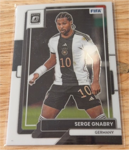 2022-23 Panini Donruss Optic #62 Serge Gnabry — front