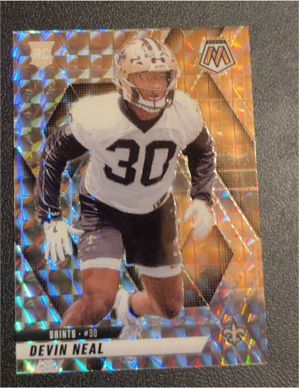 2025 Panini Mosaic #330 Devin Neal — front
