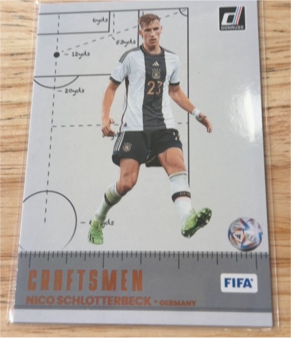 2022-23 Donruss #16 Nico Schlotterbeck Craftsmen — front