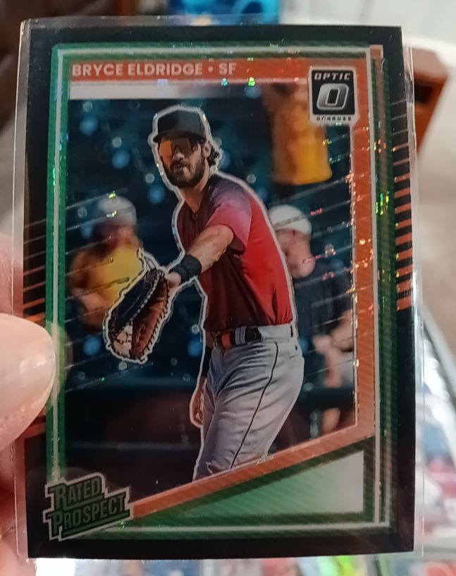 2025 Donruss Optic #185 Bryce Eldridge — front