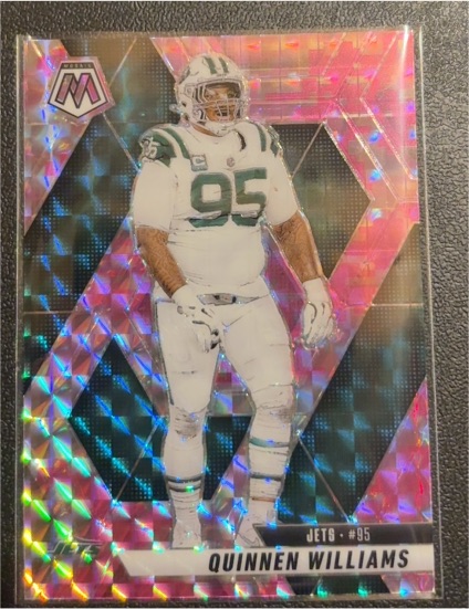 2025 Panini Mosaic #160 Quinnen Williams — front