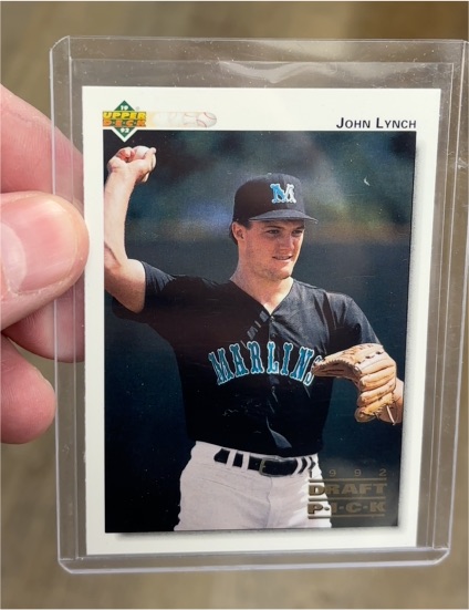 1992 Upper Deck Minor League #21 John Lynch — front