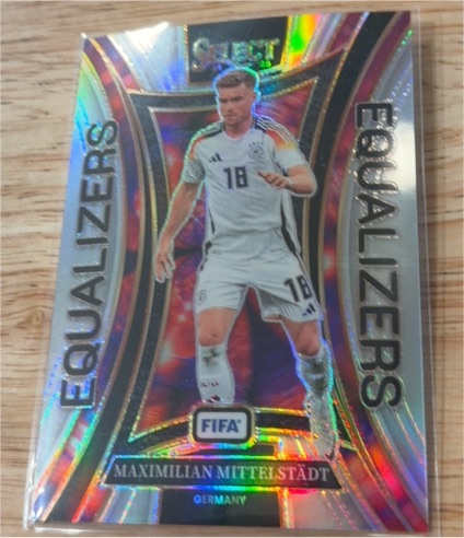 2024 Panini Select FIFA Equalizers Prizm #18 Maximilian Mittelstädt — front