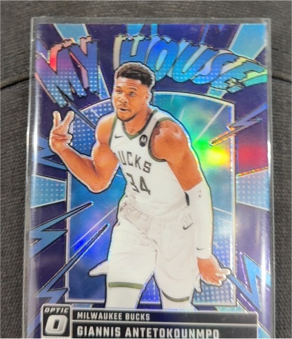 2024-25 Panini Donruss Optic #5 Giannis Antetokounmpo My House — front