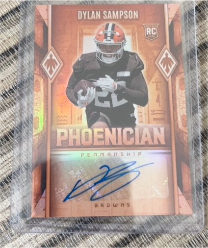 2025 Panini Phoenix #PHP-DSN Dylan Sampson Phoenician Penmanship — front