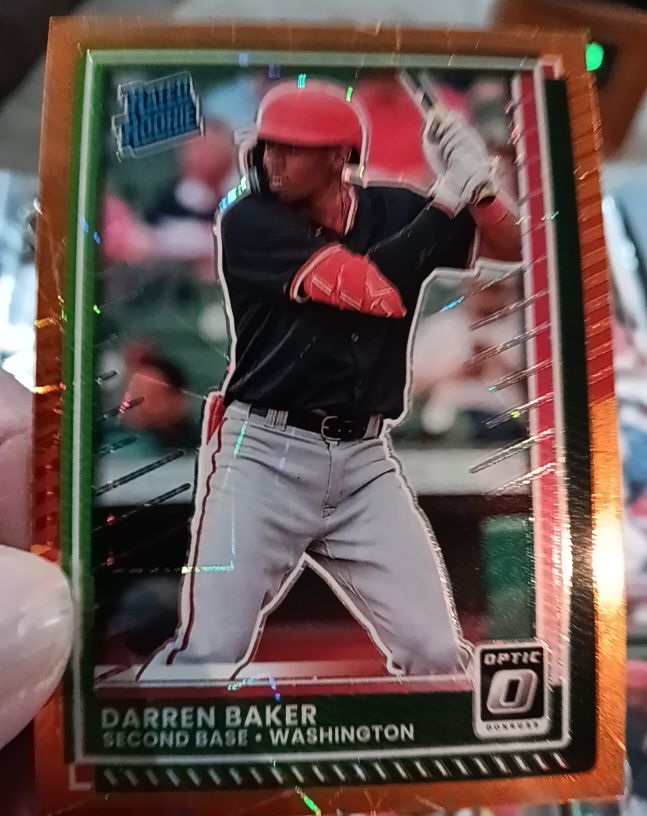 2025 Panini Donruss Optic #43 Darren Baker — front