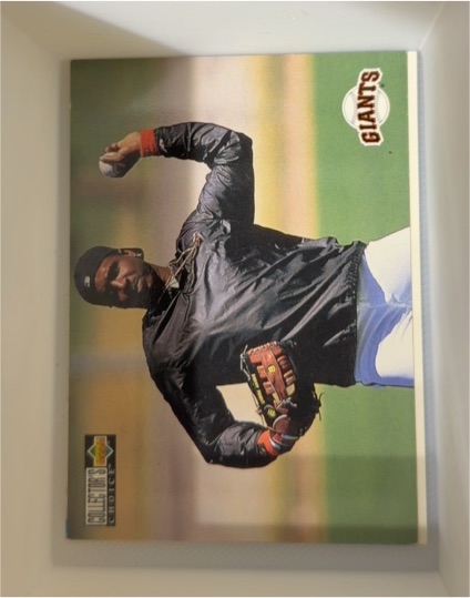 1996 Upper Deck Collector's Choice #409 Barry Bonds — front