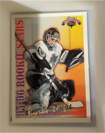 1996-97 Topps Picks Rookie Stars #RS14 Byron Dafoe — front