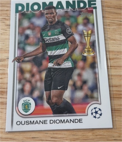 2024-25 Topps UEFA Club Competitions #122 Ousmane Diomande — front