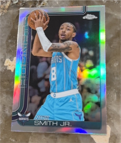 2025-26 Topps Chrome #26 Nick Smith Jr. — front